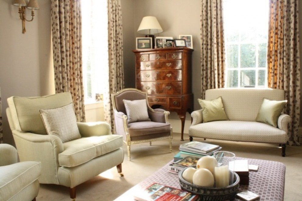 Traditional drawing room in an Old Rectory in Essex | Drawing Room  | Interior Designers